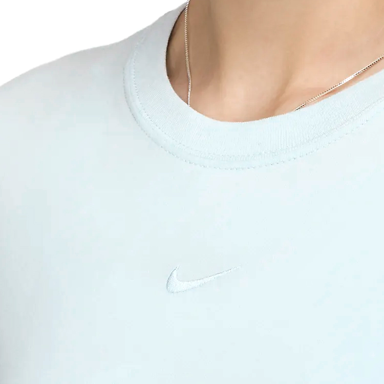 Tricou Nike W NSW NK CHLL KNT MD CRP XL Albastru deschis Femei photo 3